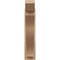 Ekena Millwork 6-in W x 24-in D x 28-in H Funston Slat Rough Cedar Woodgrain TimberThane Outlooker, Primed Tan OUTUR060X24X28FST24RCPR - alternate 2
